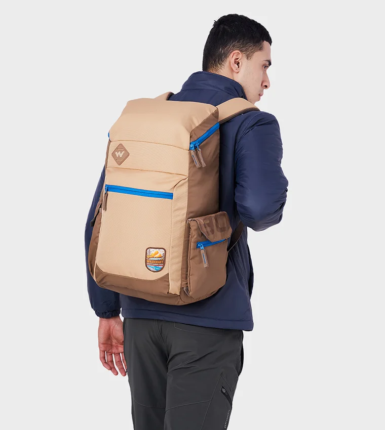 WILDCRAFT Khaki Wildcraft Cargo Pack 30 Backpack, Khaki  | Best Price UAE